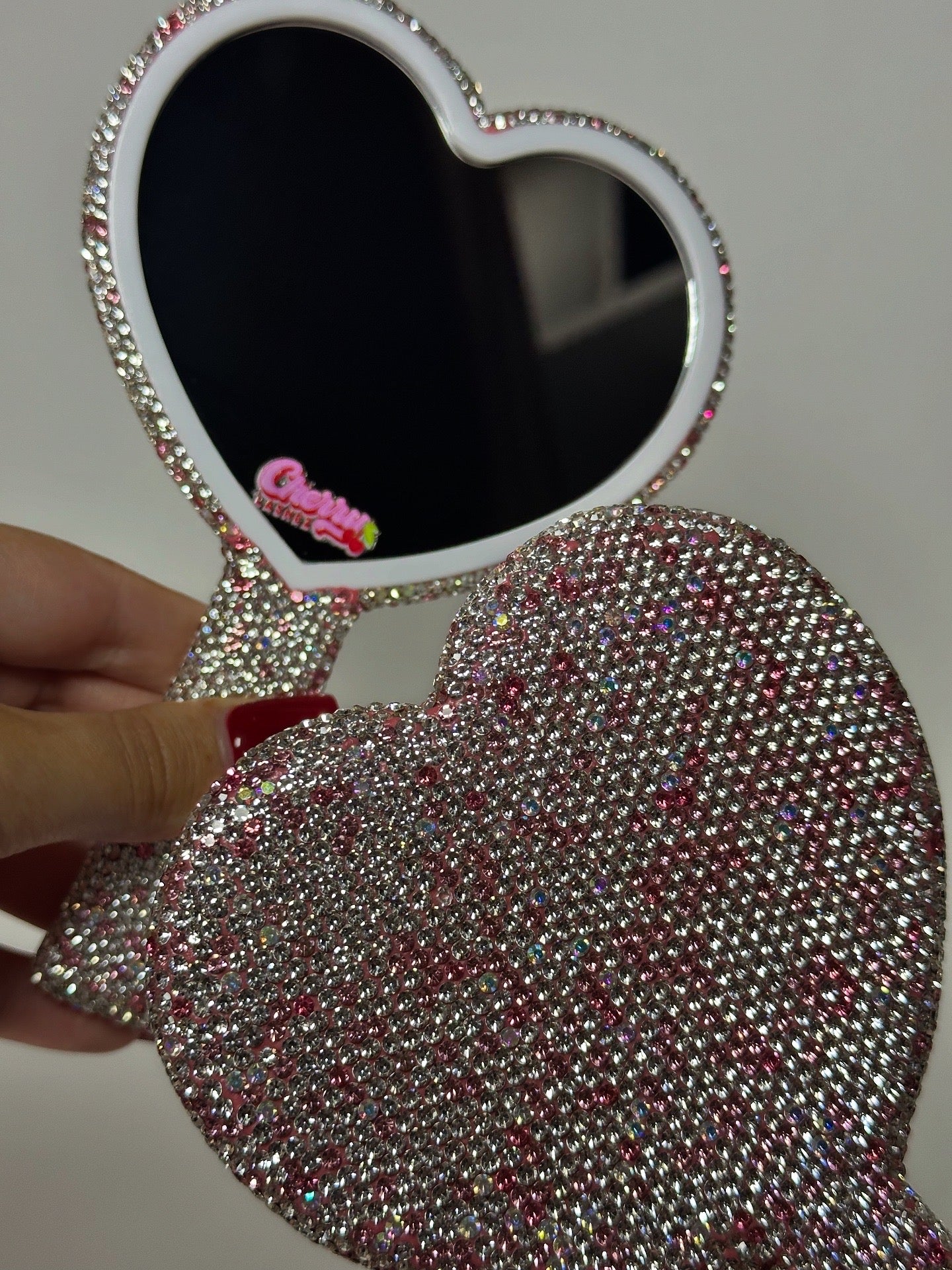 Diamond Heart Mirrors