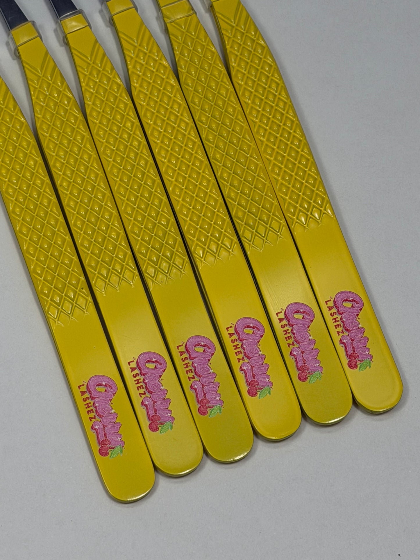 Limited Edition Summer Yellow Fiber Grip Tweezers☀️💛