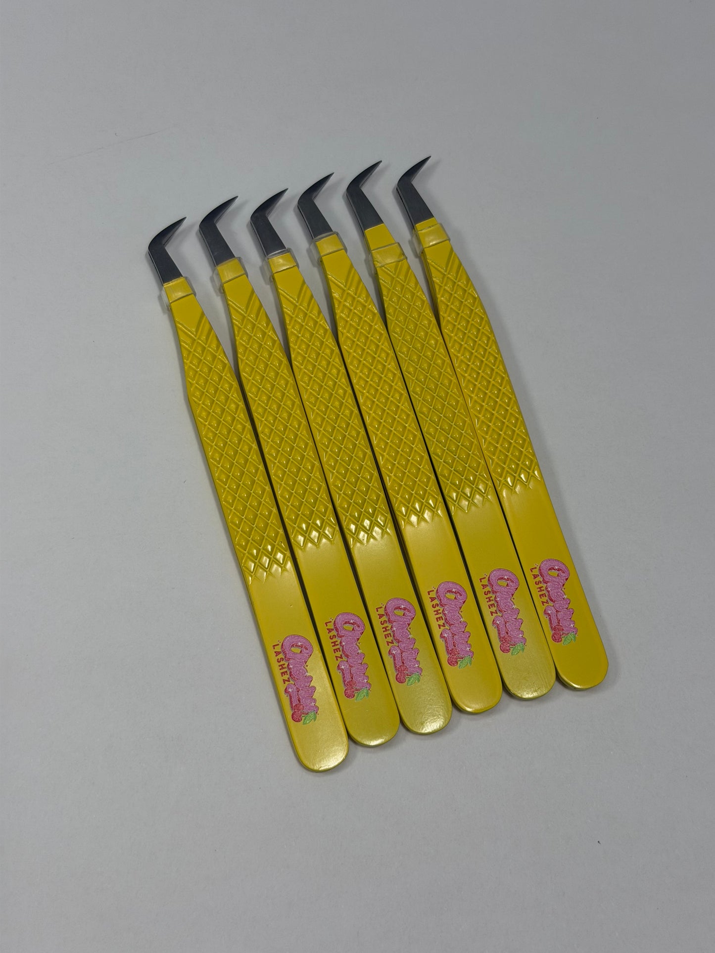 Limited Edition Summer Yellow Fiber Grip Tweezers☀️💛