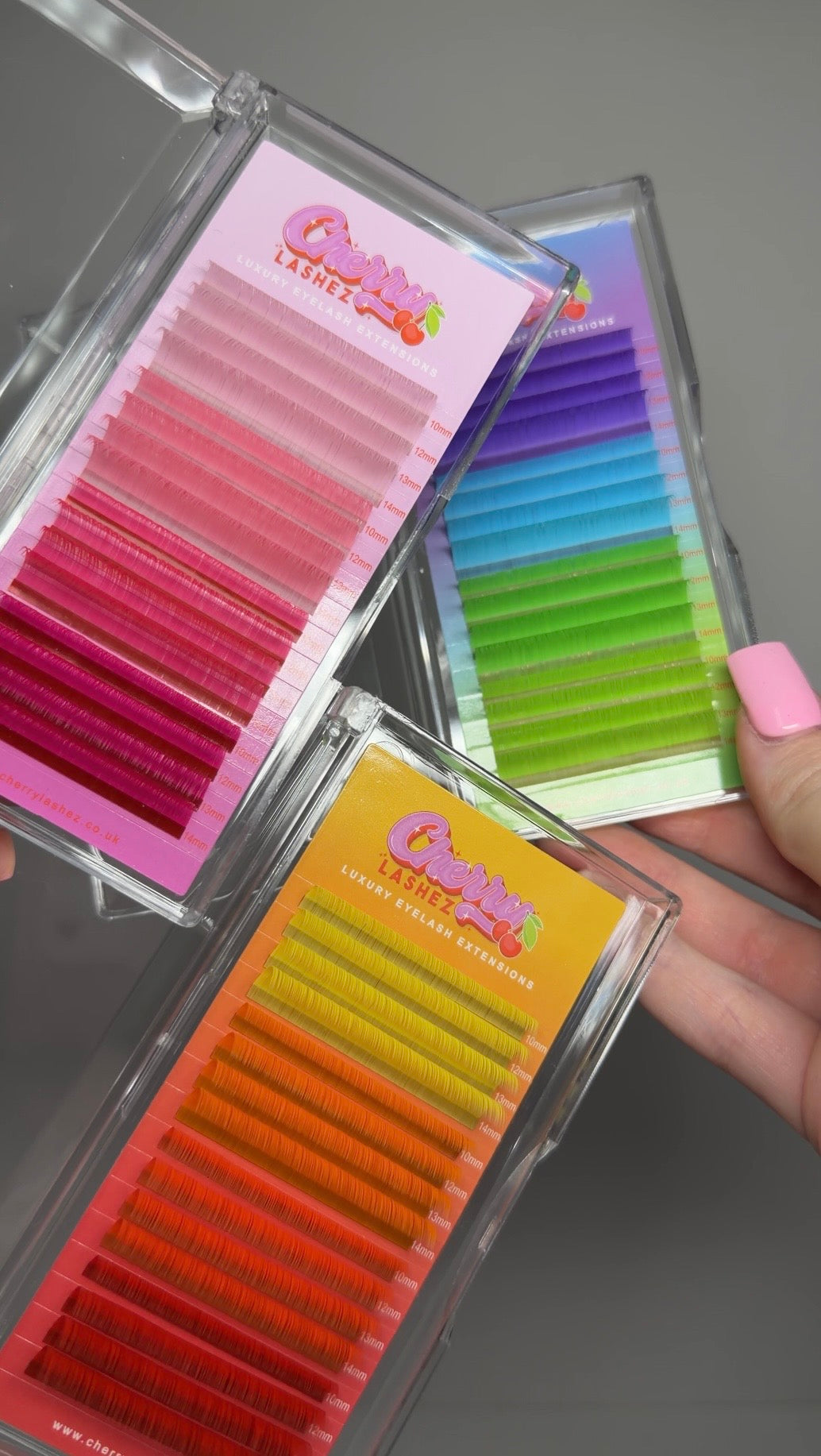 Coloured Lash Trays🌈