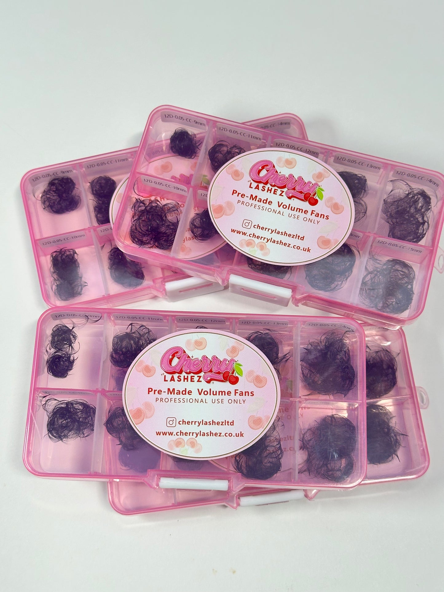 Loose Premade Lashes (1250 fans)