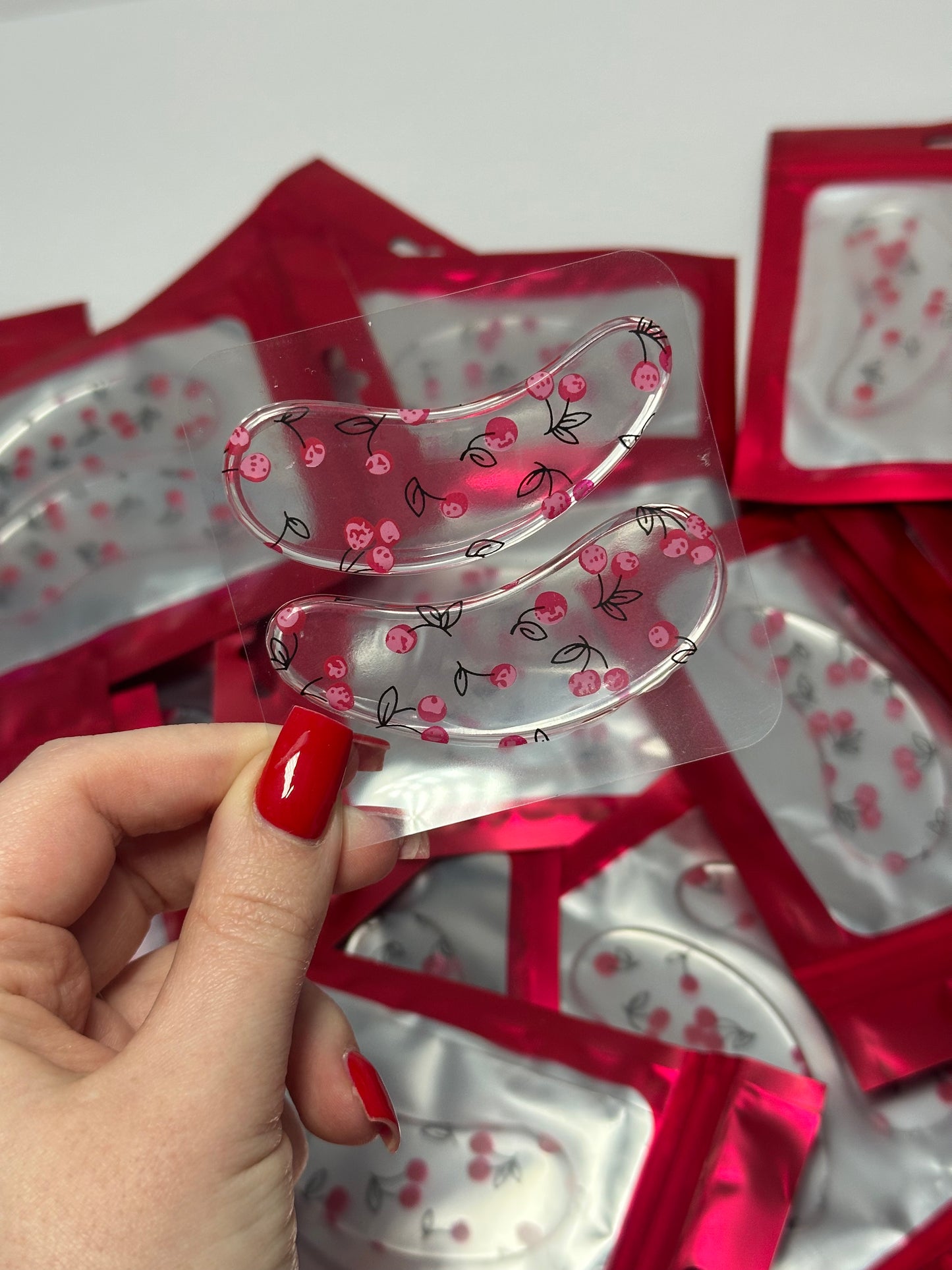 Cherry Silicone Eyepads