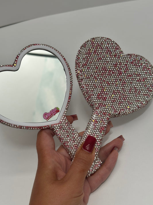 Diamond Heart Mirrors